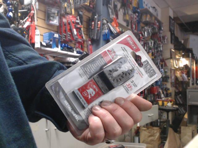 Carbide metal blade pk