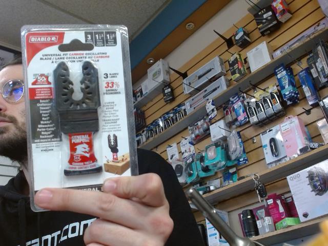 3pk blade oscillateur carbide