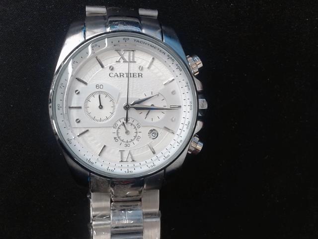Cartier replica silver watch