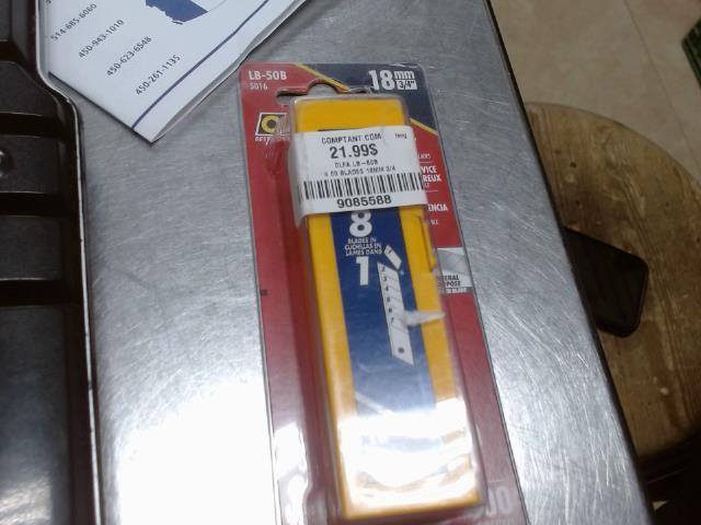 Olfa lb-50b blades 18mm 3/4