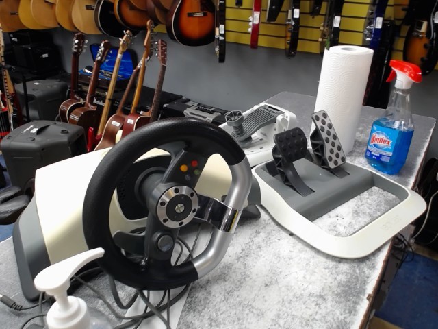 Volant de course xbox 360