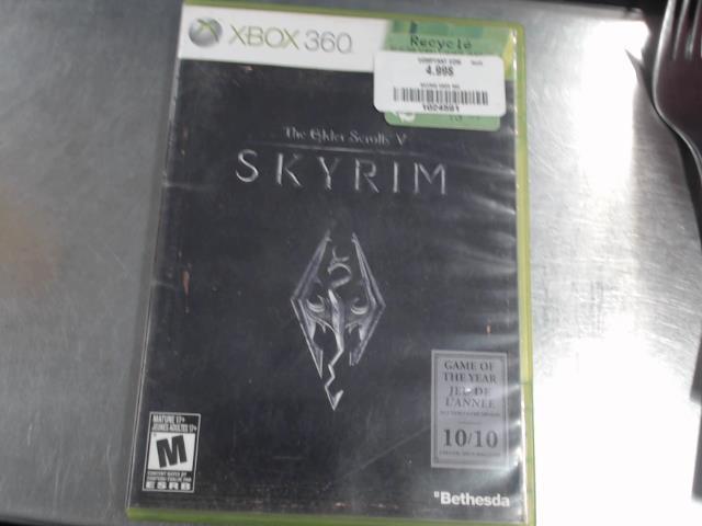 Skyrim xbox 360