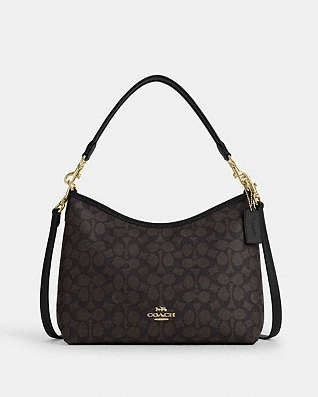 Petite sac epaule brun cc coach