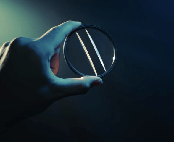 Filter split diopter effect