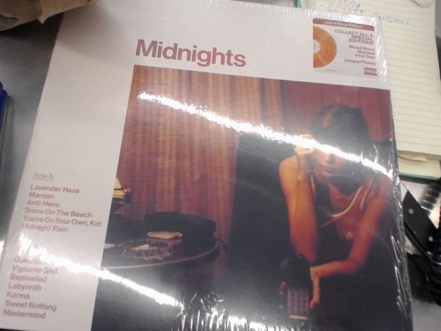 T swift midnights vinyl sealed