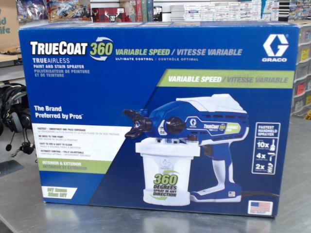 Gun a peinturer 360 varriable speed neuf