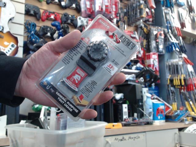 Pack blade ocsillateur