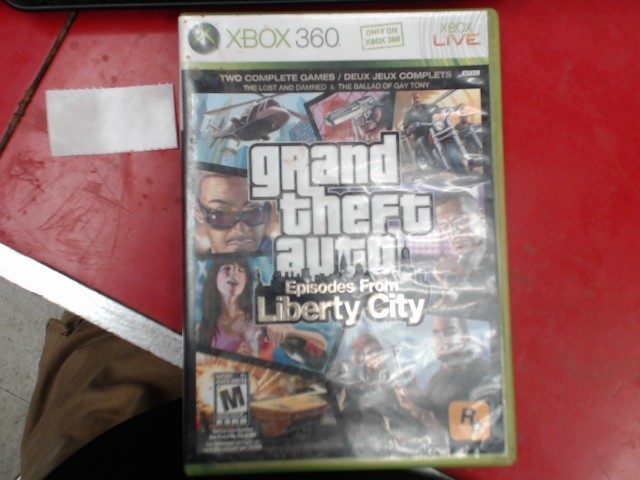 Grand theft auto episode from liberty ci