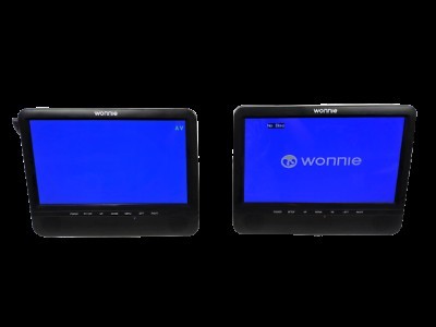 Dual screen dvd players