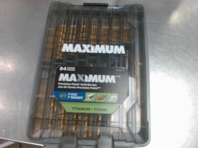Drill bit set maximum neuf