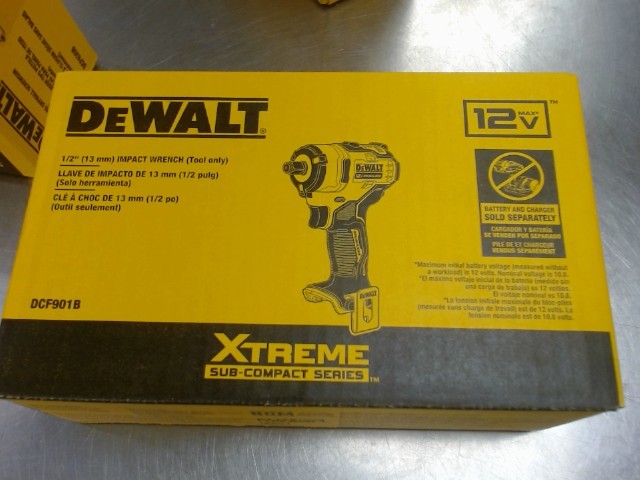 Impact wrench 1/2 dewalt neuf en boite
