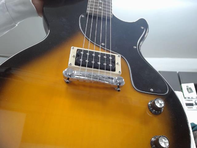 Guitare lectrique noir
