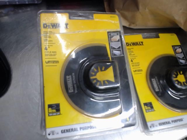 Oscillating blade dewalt 4'' neuve