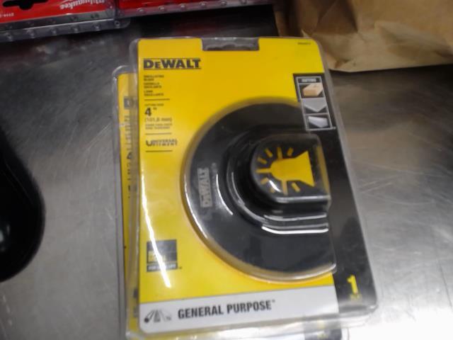 Lame oscillante dewalt 4'' neuve