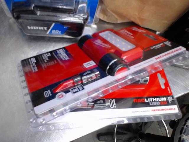 Compact flashlight milwaukee neuve