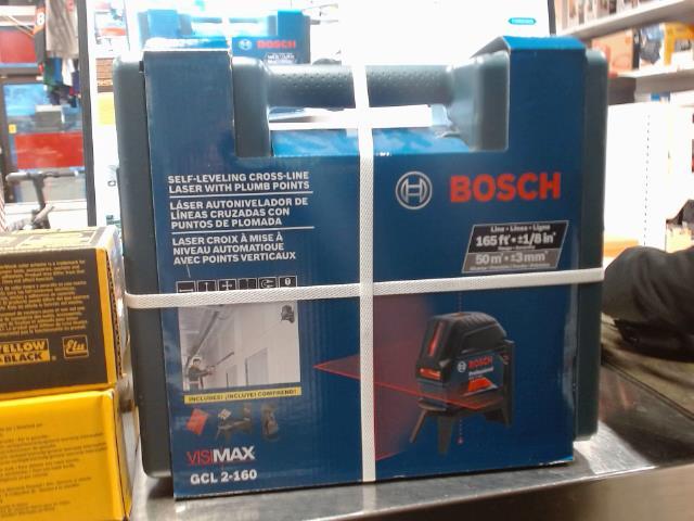 Self leveling crossline laser with plumb