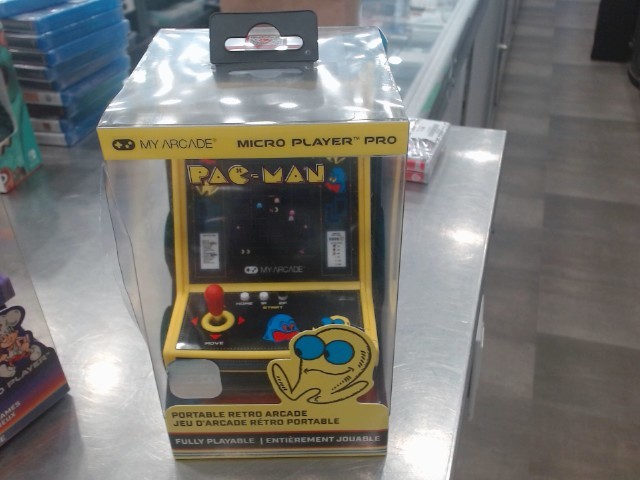 Jeu d'arcade retro portable pac man