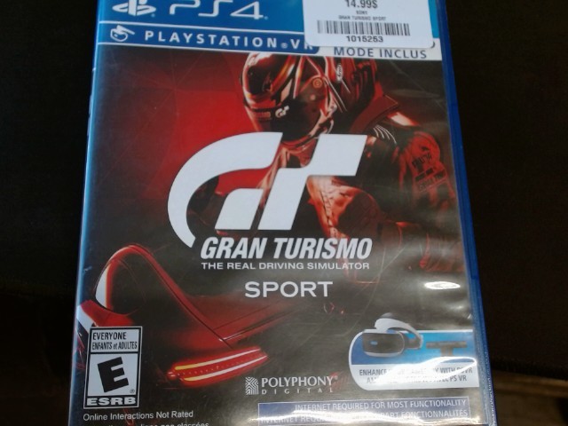 Gran turismo gt ps4