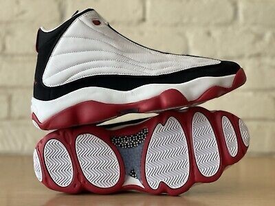 Jordans 10 used in box (red/white/black