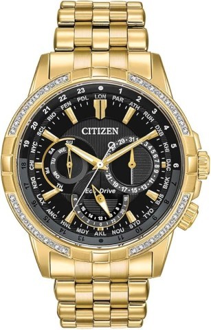 Montre de marque citizen gold plate