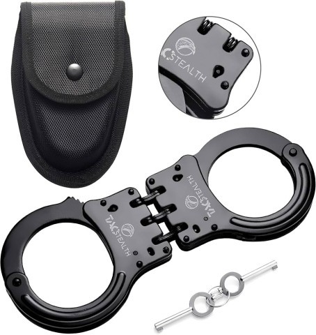 Hand cuffs noir tac stealth comme neuf
