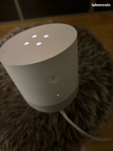 Google home blanc/brun