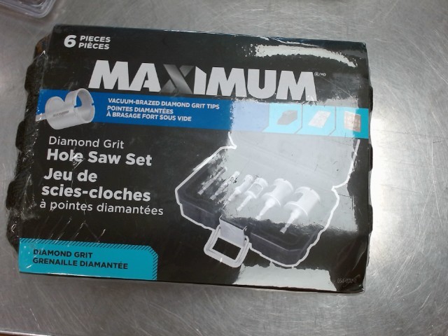 Hole saw kit neuf maximum