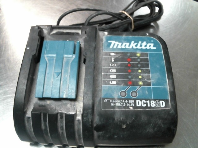 Chargeur makita li-ion 14.4-18v