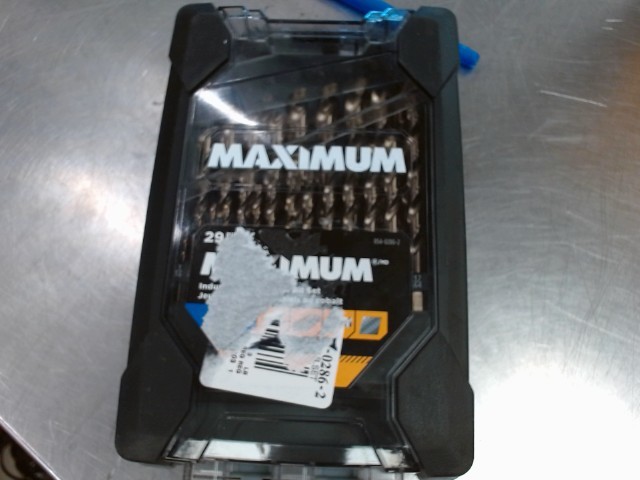 Drill bit set maximum neuf