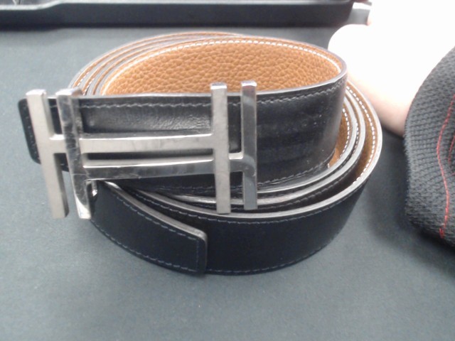Hermes black double h