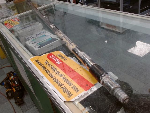 Baton platrier