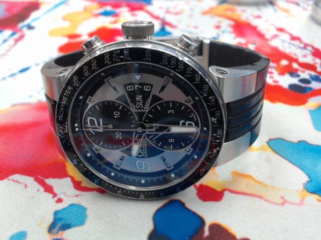 Montre automatique stainless brac rubber