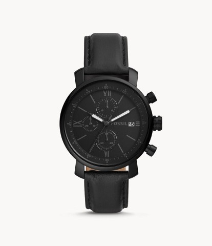 Fossil montre homme noir