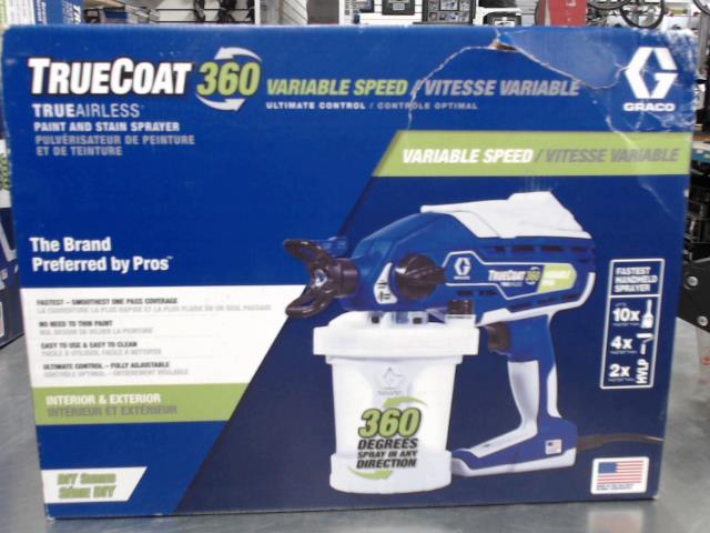 Gun a peinturer 360 varriable speed neuf