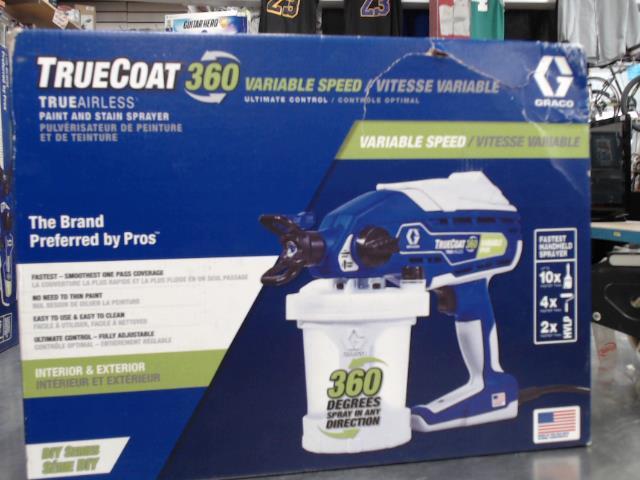 Gun a peinture 360 varriable speed neuf