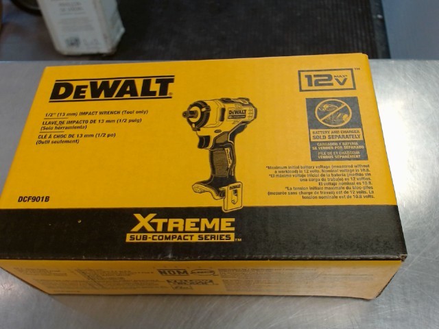 Impact dewalt 12v tool only new in box