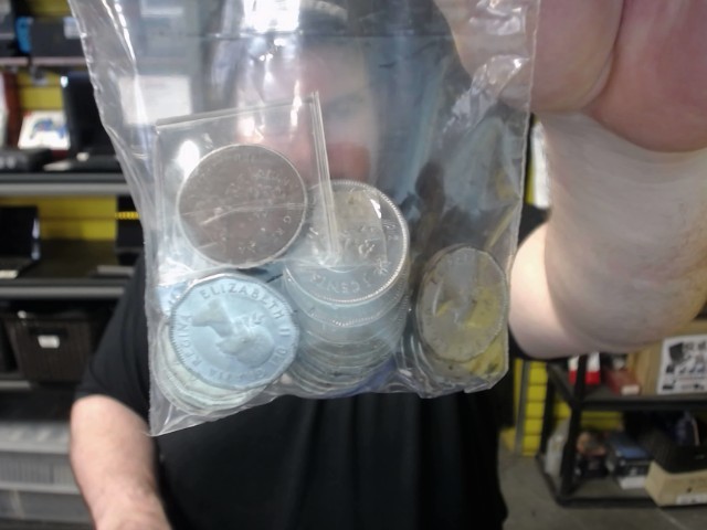 Lot de monaie canadienne 5 cents