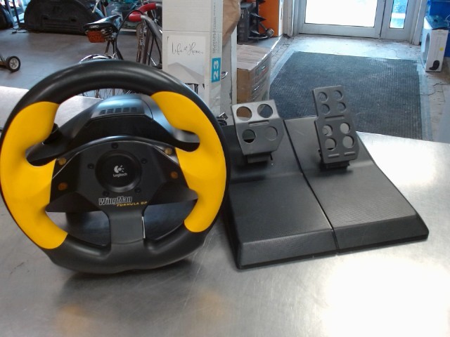 Volant avec pedale logitech formula gp
