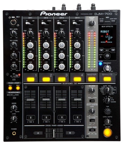 Pioneer djm-700 audio interface