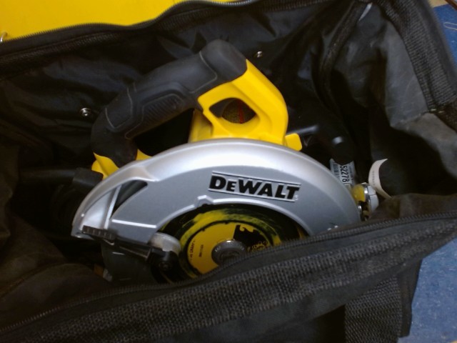 Circular saw cord with bag