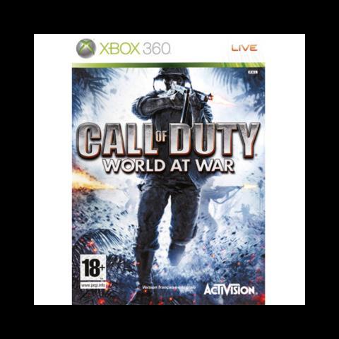 Jeu xbox 360 cod: world at war