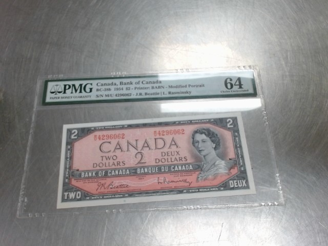 Billet 2$ graded