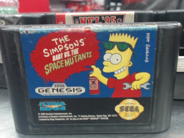 The simpsons bart vs space mutants