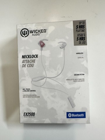 Wicked audio ex2500 ecouteurs sans fil