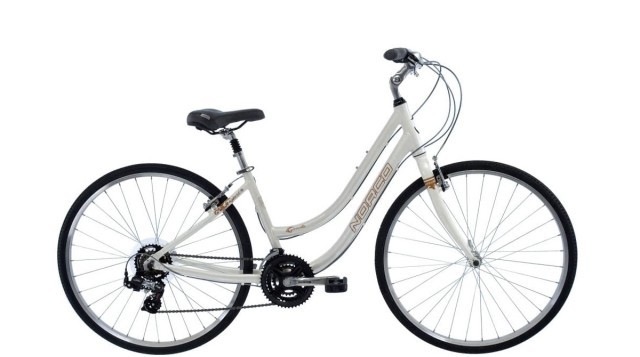 Velo norc o blanc pour femme