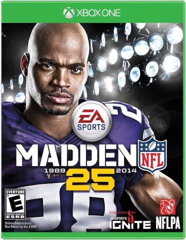 Jeu xbox one madden 25