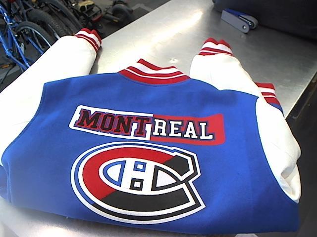 Jacket canadian bleu et blanc