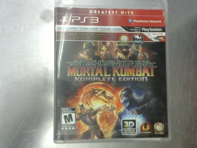 Mortal kombat komplete edition