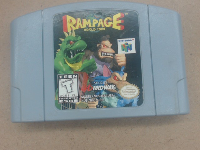 Rampage world tour