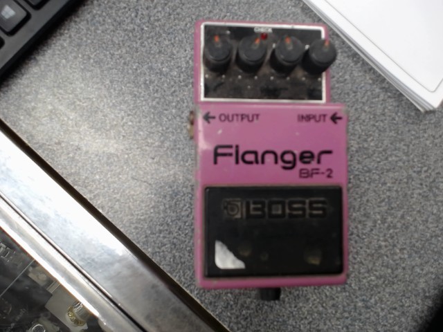 Pedal flanger mauve
